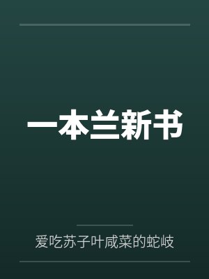 一本兰新书