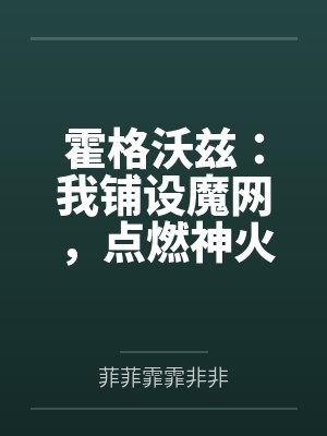霍格沃兹：我铺设魔网，点燃神火