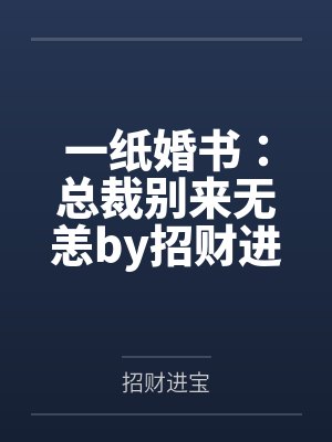 一纸婚书：总裁别来无恙by招财进宝林辛言